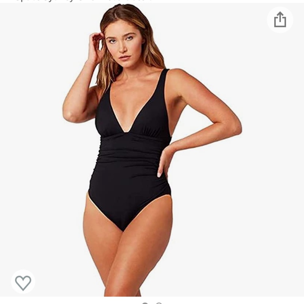 L*Space Sydney black one piece swimsuit